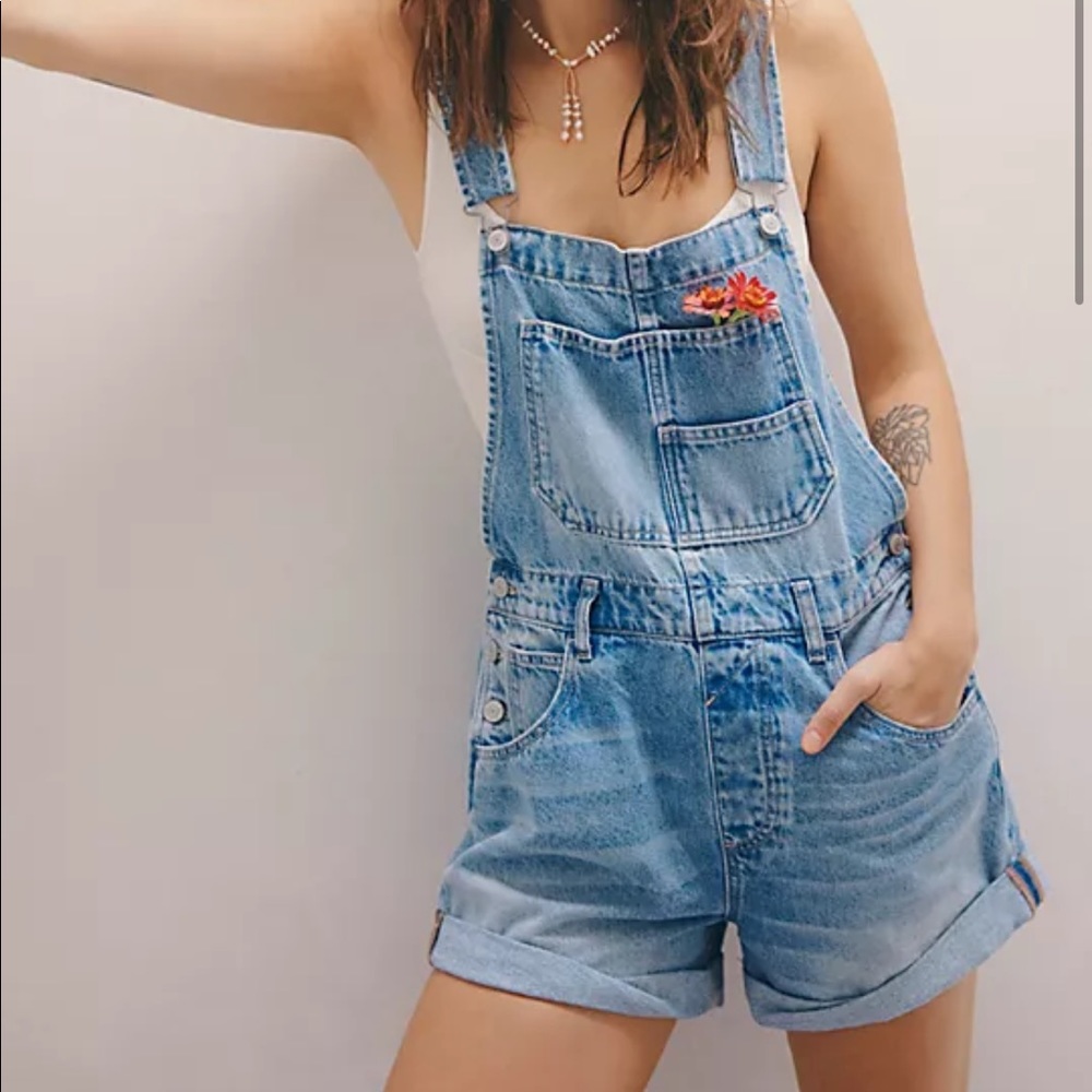 Free People Ziggy Overalls